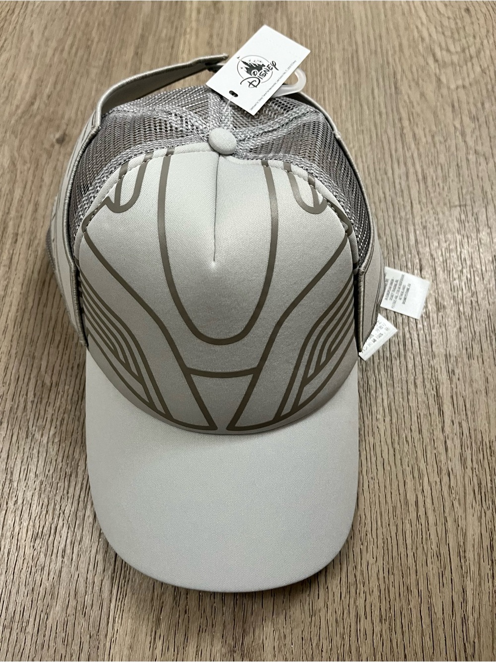 Disney Marvel Thor Adult Light Gray Graphic Trucker Cap